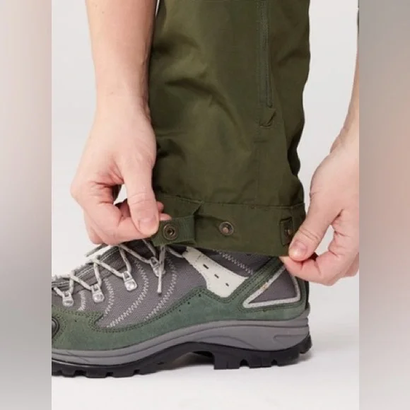 Fjallraven Women’s Keb Trousers Curved - Deep Forest / Laurel Green Size 4 - Picture 10 of 12